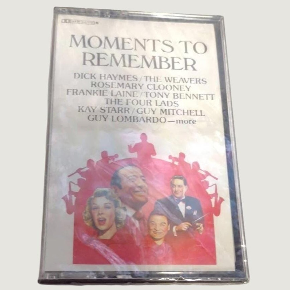 Moments to Remember Oldies Cassette Tape New Dick Haymes Weavers Clooney Laine +